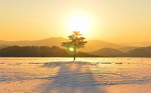 羊草山日出攻略 雪乡羊草山看日出