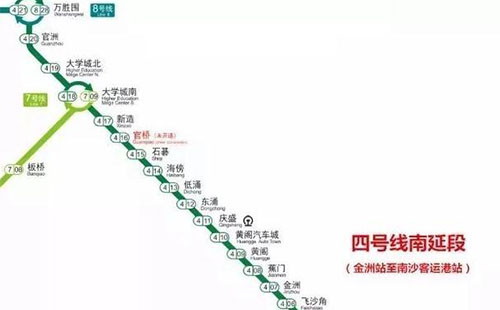 广州地铁4条新线开通 广州地铁各新线开通路线图 广州地铁哪几条新的开通了