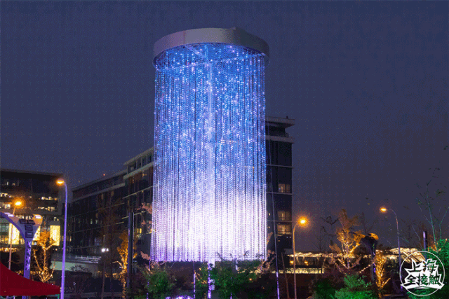 2018上海虹桥灯光节灯光作品具体位置