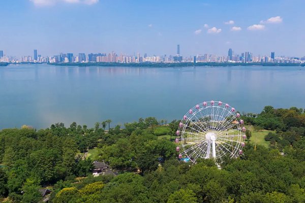 武漢東湖風景區全景圖（高清） 綠道路線、配套設施全都標清楚了