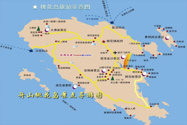 2023舟山桃花岛旅游攻略 - 门票价格 - 船票预定 - 必去景点 - 观赏花期 - 开放时间 - 优惠政策 - 交通 - 地址 - 电话 - 天气